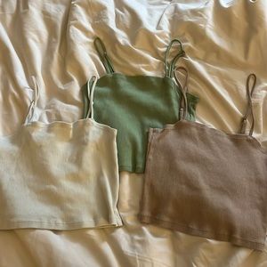 Bundle of three aerie tanks
